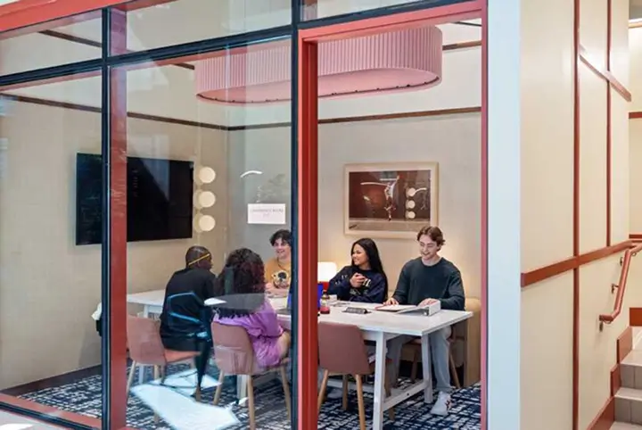 residents studying