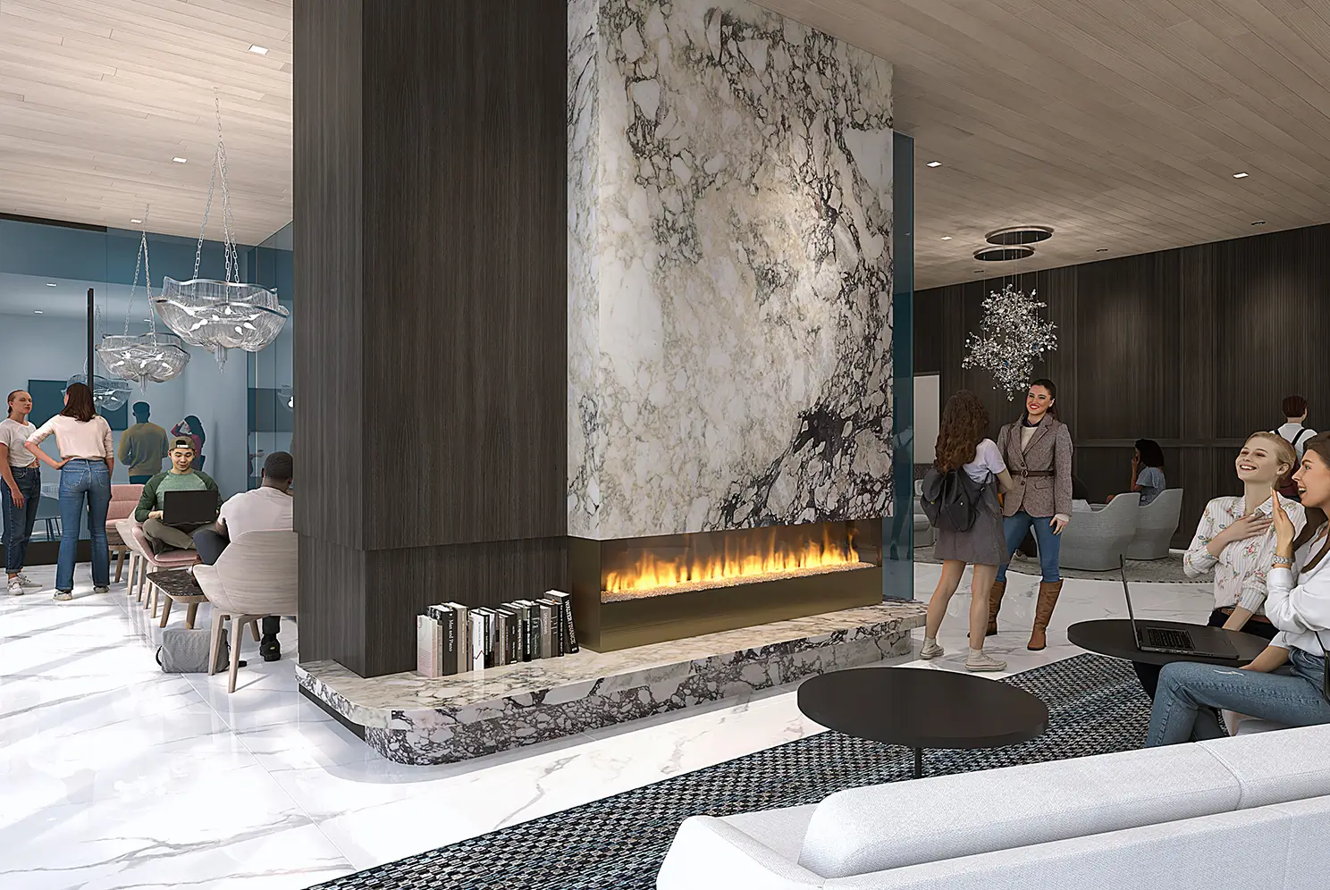 fireplace