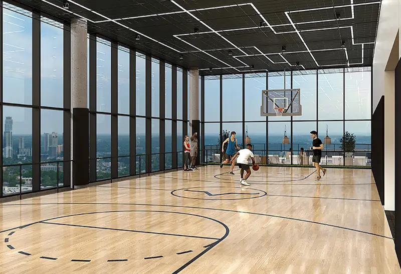 basketball court