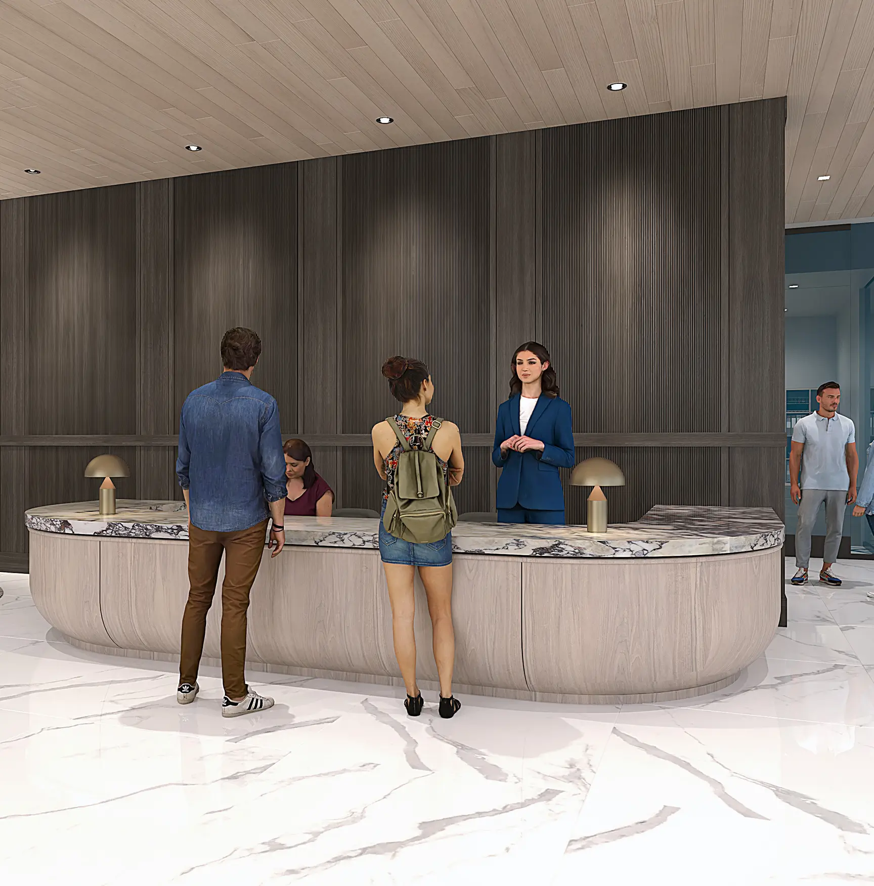 front desk