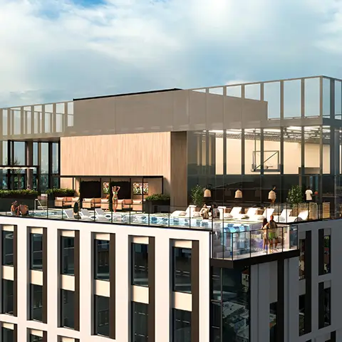 rooftop lounge