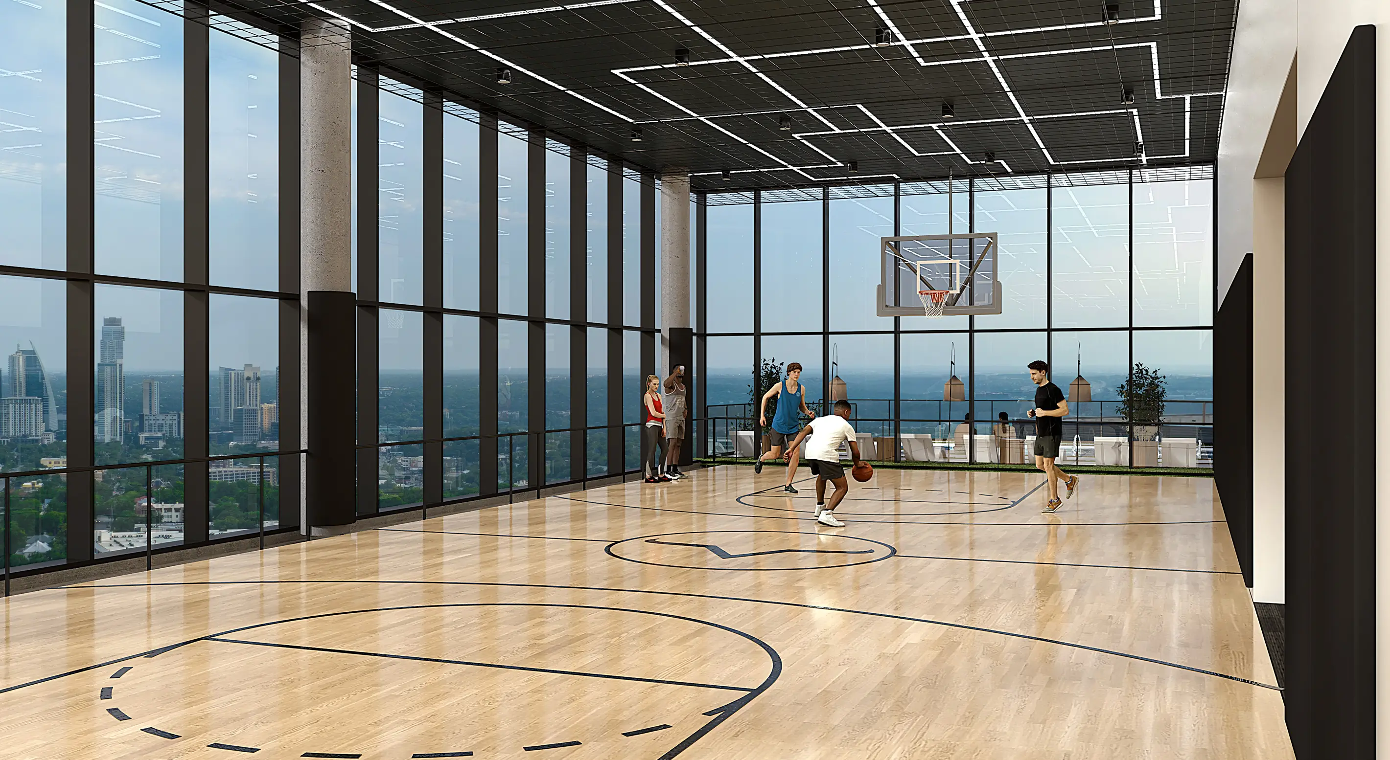 basketball court