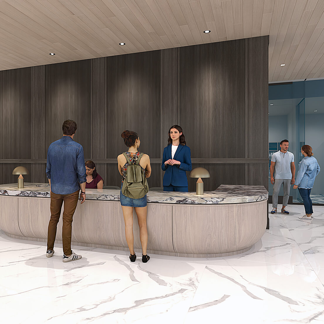 front desk