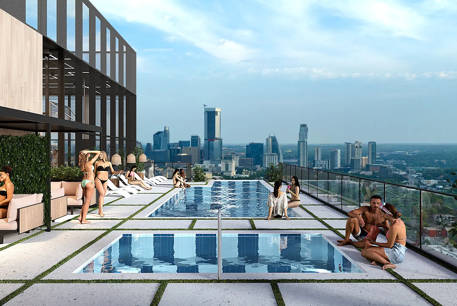 pool area